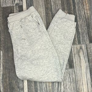 🔥🔥 UNIQLO HEATTECH Pile-Lined Sweatpants | Size: Lg | Color: Heather Gray - EU
